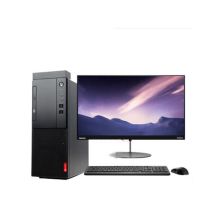 联想 启天M415 I5 7500 8G 1T 台式电脑 集成 DVD刻录 Win7 23.8液晶显示器 黑色（单位：台）