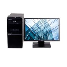 宏碁 Veriton D650 台式电脑（i5-9400/4G/1T/集显/Win10/三年质保/24英寸显示器） 黑色（单位:台）