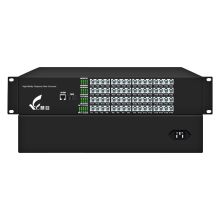 慧谷 HG-8148P1E 482*135*65mm 48路电话+1路网络 电话光端机 黑色（单位：台）