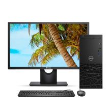 戴尔 成铭3980 商用台式电脑（23.8显示器/I5-8500/8G/1TB/Win10H/三年保修/三年保留硬盘服务） 黑色（单位:台）
