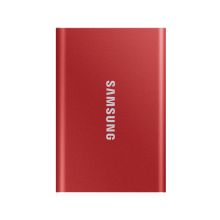 三星/SAMSUNG MU-PC500R 红色 500G 移动硬盘 Type-c USB 3.2 移动固态硬盘（PSSD） T7 NVMe传输速度1050MB/s 红色
