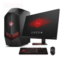 惠普 880-181cn 暗影精灵台式电脑（24.5寸/i7－8700K&GTX1080Ti/16G/2T+256G/11G显卡/DVD刻录） 黑色 （单位：台）