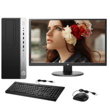 惠普（HP）ProDesk 600 G4 PCI MT 台式电脑 /I7-8700/4G/1T/2G独显/超薄DVDRW/DOS/27寸/原厂三年上门保修服务 （单位：台）