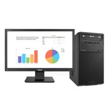 华硕 D320MT-G45B54003 台式电脑 G4560/4G/500G/集成/DVD/19.5 黑色（单位：台）