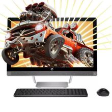 惠普 490 G3 AiO i5-7500T/4G/1T/超薄DVDRW/2G独显/DOS/23.8寸 一体机电脑 原厂三年上门保修服务 银色（单位：台）