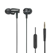 铁三角 AUDIO-TECHNICA CLR100IS 入耳式立体声音乐耳机 黑色