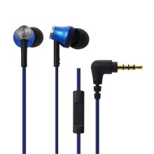 铁三角 AUDIO-TECHNICA CK330IS 入耳式立体声音乐耳机 蓝色