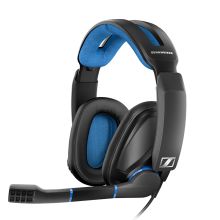 森海塞尔 SENNHEISER GSP300 专业封闭式游戏耳机 自动静音话筒 超舒适记忆海绵 黑色