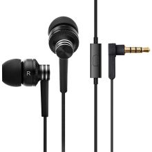 漫步者 EDIFIER H270P 高保真立体声入耳式耳机 可通话 酷雅黑