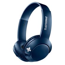 飞利浦 PHILIPS SHB3075 BASS+头戴式蓝牙重低音耳机 清新蓝