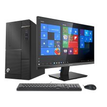 清华同方 超越E500 台式电脑（I5-10400/8G/1T+256GSSD/集显/DVD刻录/Win10专业版/23.8英寸显示器）（单位：台）