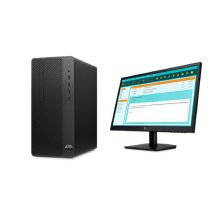 惠普 HP 288 Pro G5 MT Business PC-N902523905A 台式电脑（23.8寸/Intel/B365/i5-8500/3.0G/9M/6核/8GB/1T+256SSD/2G独显/无光驱/310W） 黑色（单位：台）