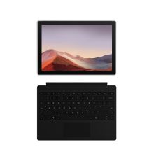 微软 Surface Pro 7 12.3英寸二合一平板电脑（i3/4GB/128GB/SSD/黑色键盘套装） 典雅黑（单位：台）