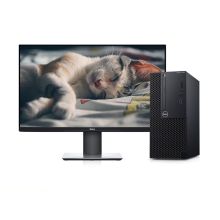 戴尔 3070MT 台式电脑(I5-9500/8GB/1TB+128SSD/2G/DVDRW/Win10/三年保修/硬盘保留/23.8寸显示器E2417H） 黑色 单位:台