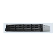 群晖 RX1217RP 存储扩展柜（12盘位2U扩展柜/synology/RS3617xs/12*12TB/转速7200转/缓存256MB/5年保修） 黑色（单位:台）
