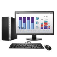 惠普 EliteDesk 880 G3 TWR i5-6500/4G/500G/DVD±RW/2G独显/19.5寸/Win7 Home/3年保修 台式电脑 黑色（单位：台）