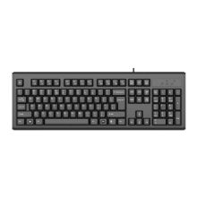 双飞燕 A4TECH WK-100 有线键盘 USB接口 黑色
