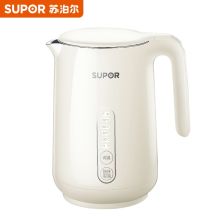 苏泊尔 SW-15S70A 1.5L 五段调温双钢防烫保温 电水壶 米黄色(单位：个)