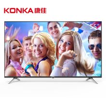 康佳 55英寸 LED55G30UE 4K超高清智能电视 黑色 包挂架+安装费 一价全包 企业购 （单位：台）