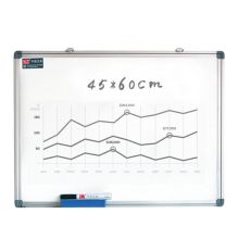 中佳 45*60 挂式磁性白板