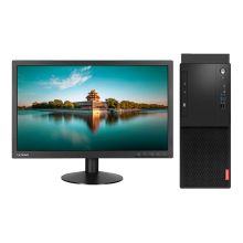 联想 启天M520-D040 台式电脑（Ryzen3/2200G/4GB/1TB/180W电源/USB键鼠/Win10/六年上门保修/19.5寸显示器） 黑色（单位:台）