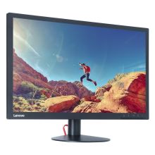 联想/lenovo ThinkVision E24-20 电脑显示器 YC 23.8英寸IPS屏/1920x1080/VGA+DP+HDMI/可升降/可双向旋转/可俯仰/HDMI线/质保1年/支持壁挂