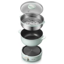 小熊 DHG-B25B2 多功能电热锅2.5L 绿色（单位:个）