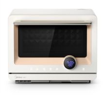美的（Midea）PG2010W 微蒸烤20升大容积数显智能云食谱定时隐藏拉手下拉门一体机 白色（单位：台）