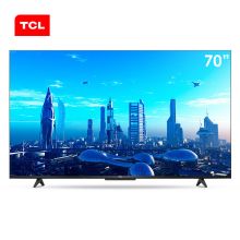 TCL 70F9 70英寸 4K高清彩电薄全面屏智能网络平板电视 (单位:台) 黑色