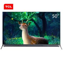 TCL 50P9 50英寸 4K高清无边全面屏人工智能语音电视 (单位:台) 黑色