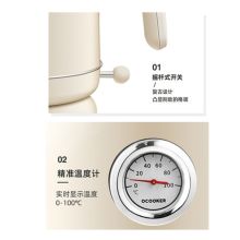 圈厨 QS-1701 （含温度表）电水壶（单位：台）