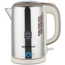 金灶 T-912 1.2L 304不锈钢保温电热水壶（深圳专供） 银色（单位：个）
