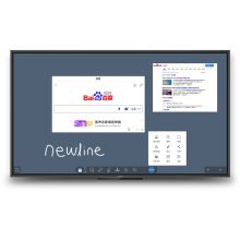 newline会议平板 锐系列 65英寸 4K视频会议大屏 交互电子白板 教学一体机 会议一体机 TT-6519RSC 黑色（单位:台）