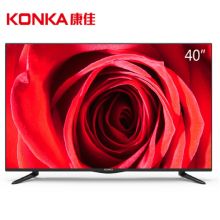 康佳 LED40E330C 40英寸 蓝光节能窄边全高清液晶电视 黑色（单位：台）
