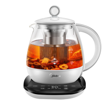 美的  MK-GE1518  1.5L  养生壶  家用加厚玻璃  白色  (单位:个)