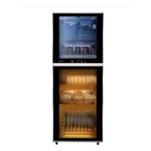 康宝 ZTP168K-2U 120L立式食堂大容量消毒碗柜 银色（单位：台）