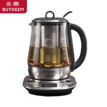 北鼎/Buydeem K187简配 养生壶 多功能高端预约煮茶器不锈钢进口玻璃智能 曜石黑色