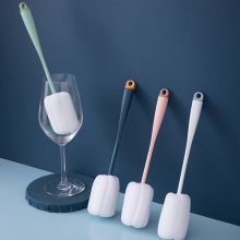 FOOJO(富居) 清洁刷海绵小刷子 2只装 蓝白色（单位：套）