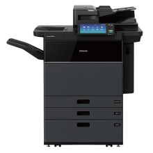 东芝(TOSHIBA) DP-8618A A3黑白激光双面打印复印扫描 主机+同步输稿器+落地三纸盒 多功能复合机 (计价单位：台) 黑色