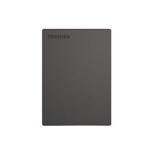 东芝 TOSHIBA Slim系列 2.5英寸 金属纤薄加密款 移动硬盘 USB3.0 1TB 黑色
