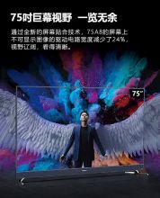 创维 75A8 75英寸4K超高清 金属窄边超大屏电视（单位：台）