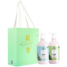 筱奢 山茶油茶籽茶皂素洗护用品二件套（洗发水500ml+沐浴露500ml）（单位：套）