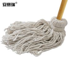 安赛瑞 12875 商用木杆棉线拖把（5把装）（单位：包）白色