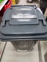 白云 AF07321A 120L 脚踏式垃圾桶 灰色（单位：台）