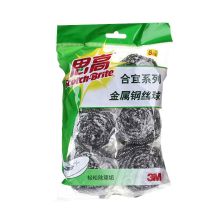 3M思高   XY003832918 6个装 金属钢丝球 6.00 块/包 (计价单位：包)