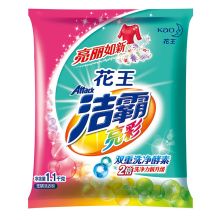 花王洁霸 亮彩洗衣粉 1.1kg 单位:袋