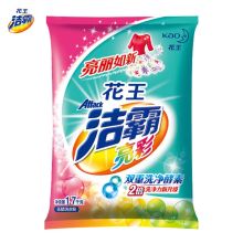 花王洁霸 ATTACK深层去渍双重洗净酵素无磷洗衣粉 1.7kg 单位：袋