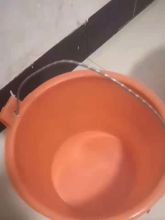国产 pvc 灰桶 橘色 (单位:个)