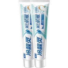 冷酸灵 牙膏 美白小苏打留兰薄荷 180g 单位：支