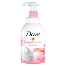 多芬 泡泡沐浴露 樱花甜香 400ml 单位：瓶